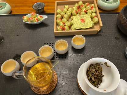 #31 Bù Lǎng Shān Lóng Zhū Gǔ Shù 2024 sheng puer (布朗山龙珠古树）