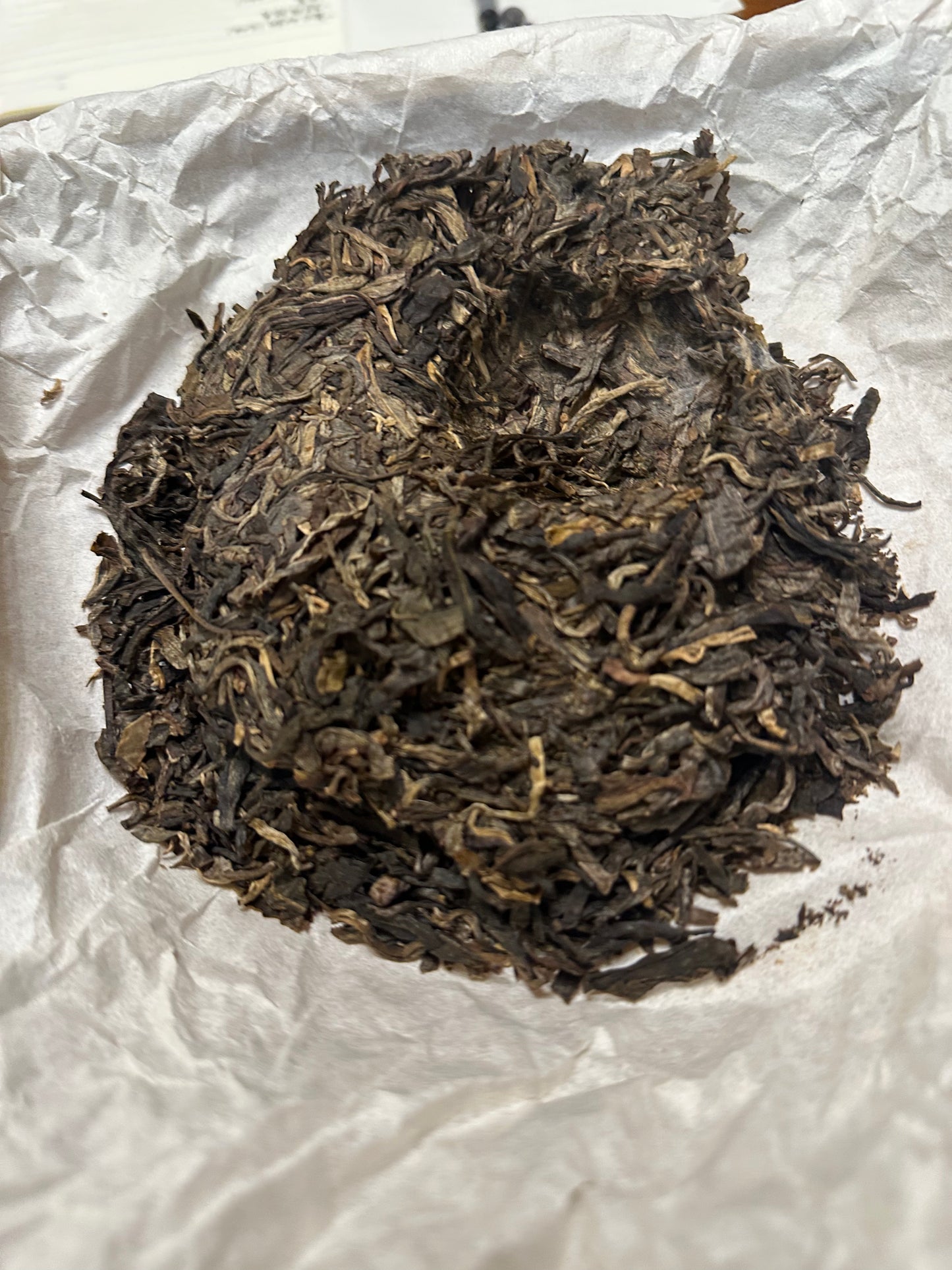 #12 Gé Dēng Gǔ Shù 2016 sheng puer (革登古树）