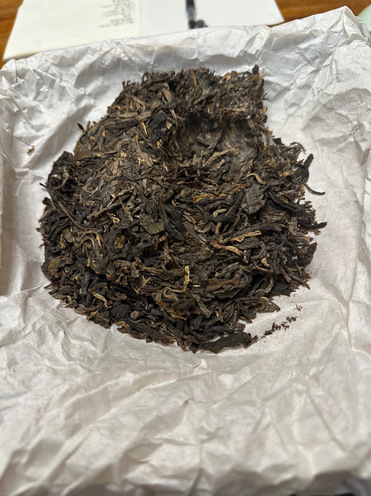 #12 Gé Dēng Gǔ Shù 2016 sheng puer (革登古树）