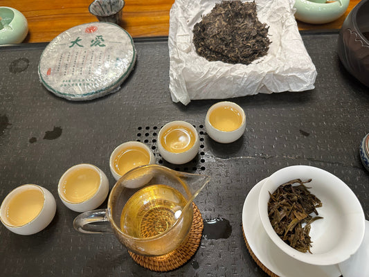 #12 Gé Dēng Gǔ Shù 2016 sheng puer (革登古树）