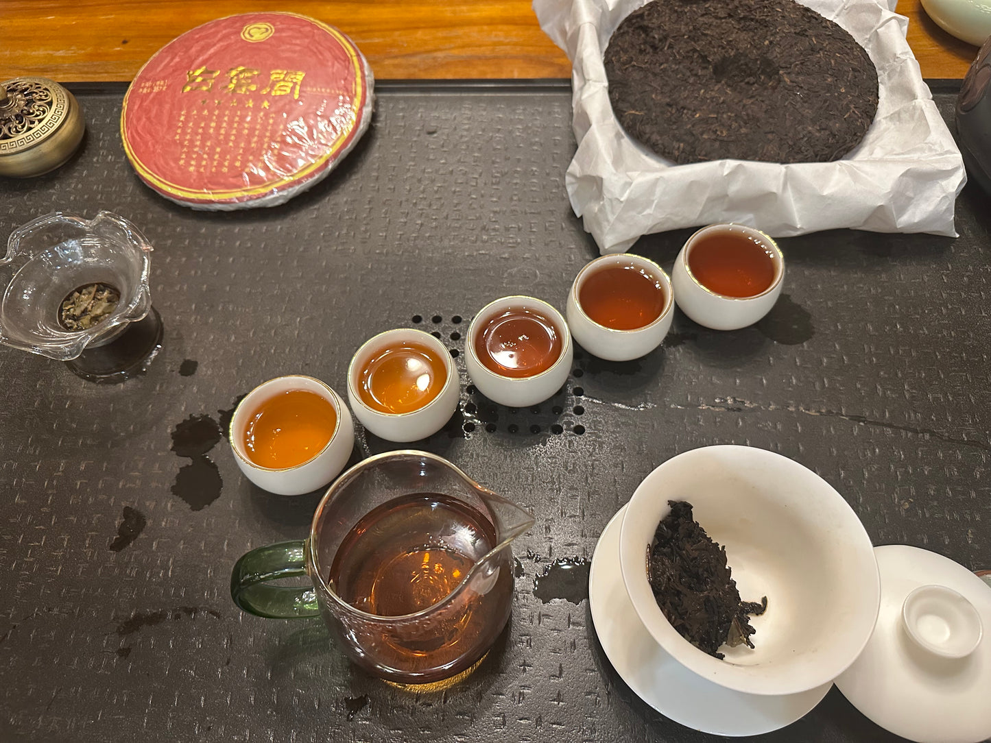 #06 Měng Sòng Bái Yún Jiān Gǔ Shù 2018 shu puer （勐宋白云间古树）