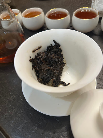 #06 Měng Sòng Bái Yún Jiān Gǔ Shù 2018 shu puer （勐宋白云间古树）