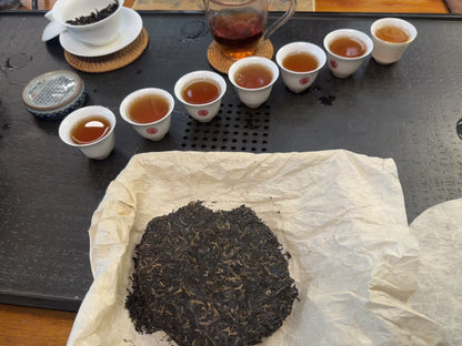 #22 xià guān tiě bǐng 2002 sheng puer (下关铁饼）